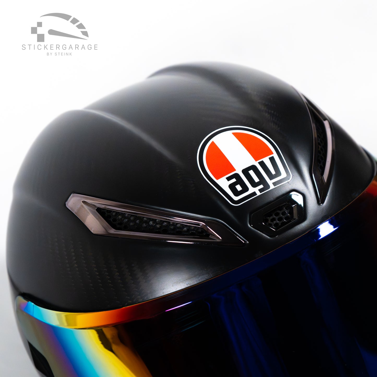 Logo Cover für AGV Rot