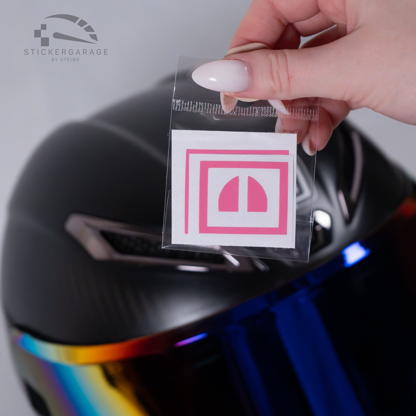 Logo Cover für AGV Pink