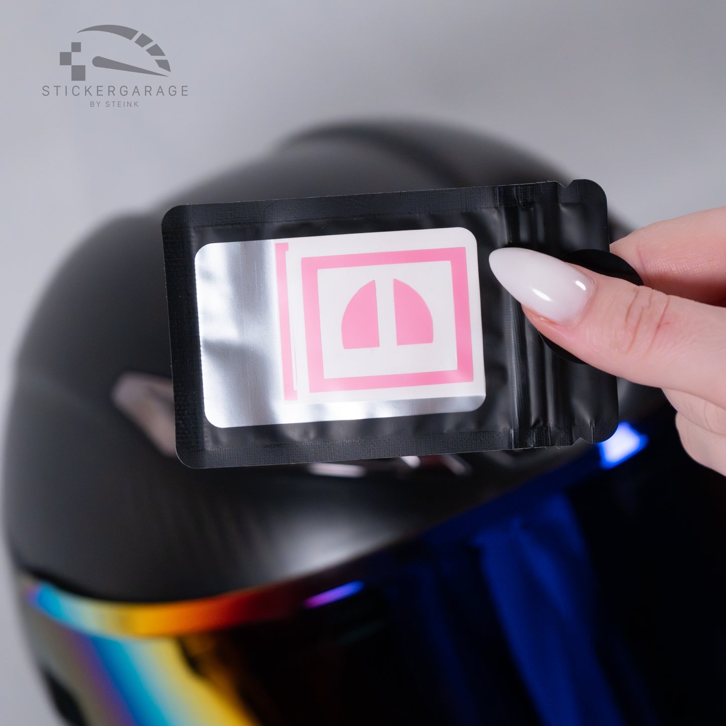 Logo Cover für AGV Pink