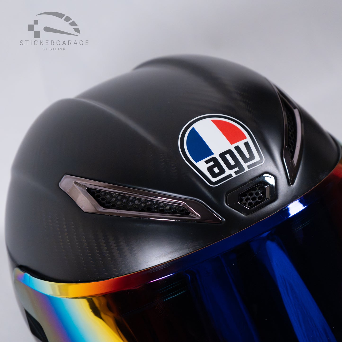 Logo Cover für AGV Frankreichflagge