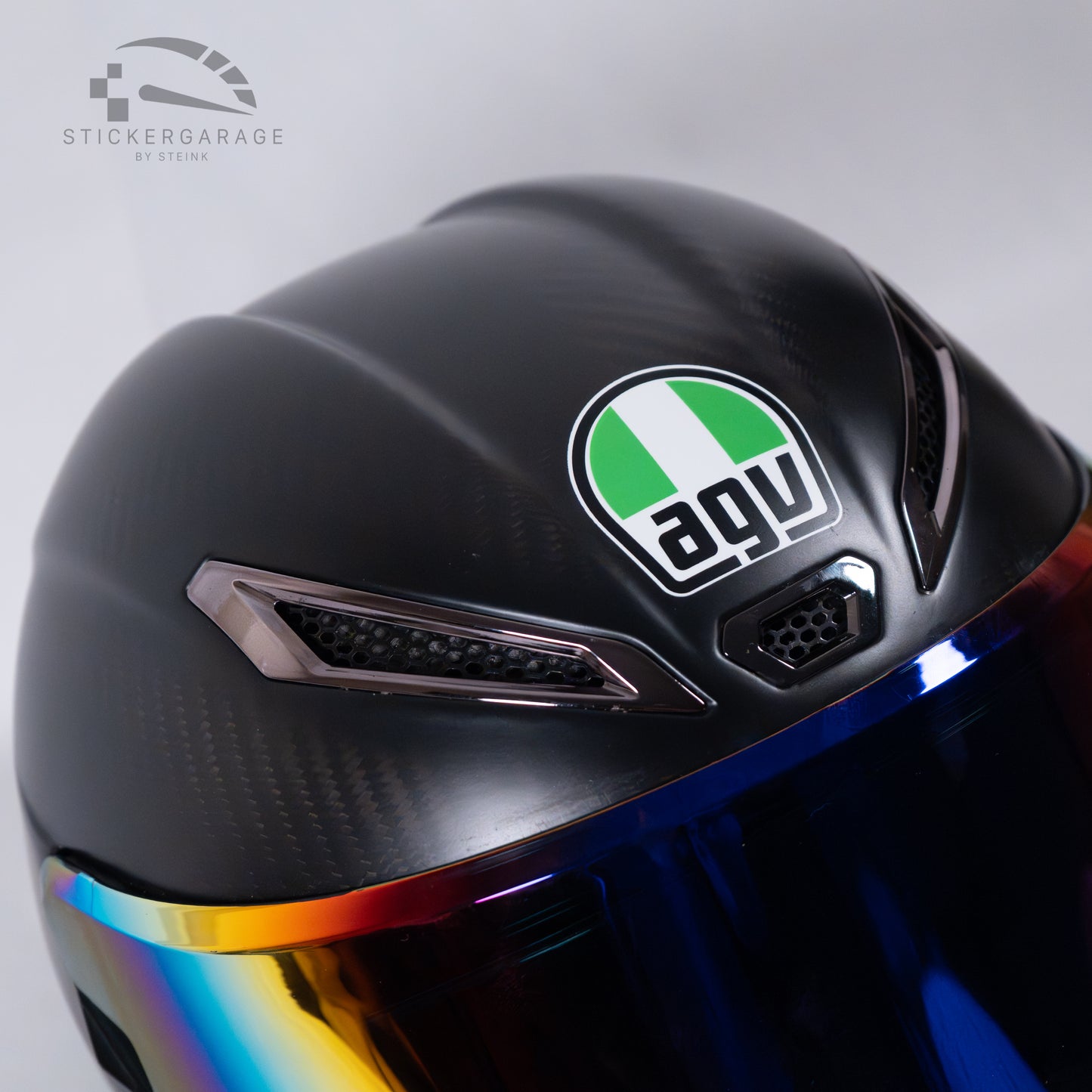 Logo Cover für AGV grün