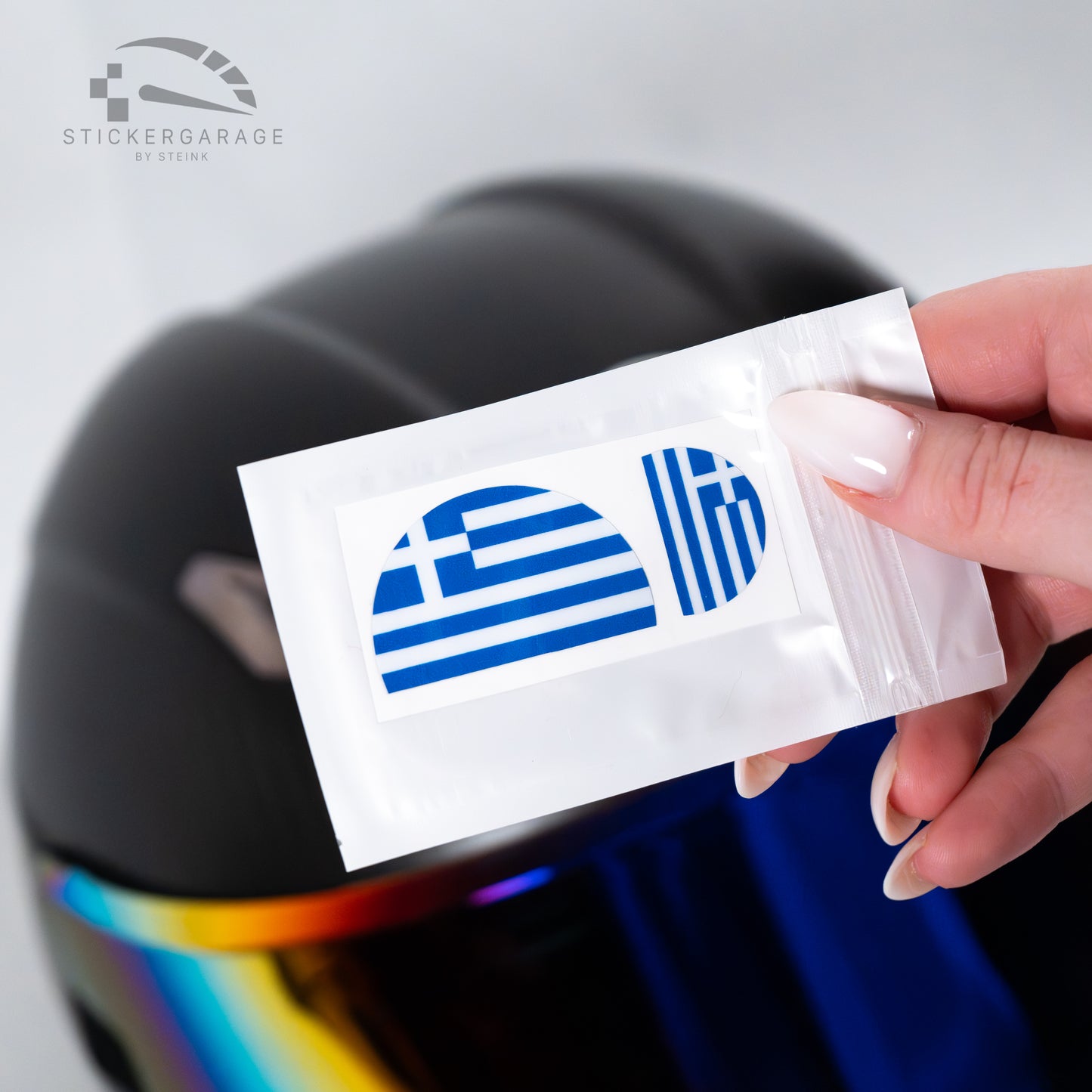 Logo Cover für AGV Griechenlandflagge