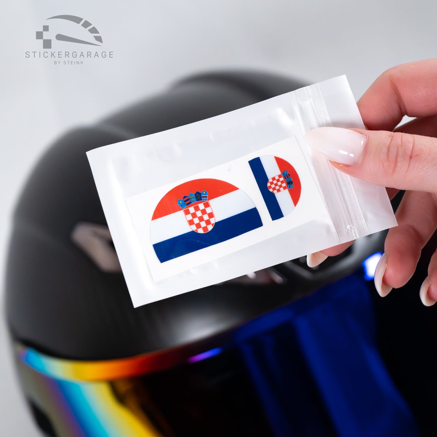 Logo Cover für AGV Kroatienflagge