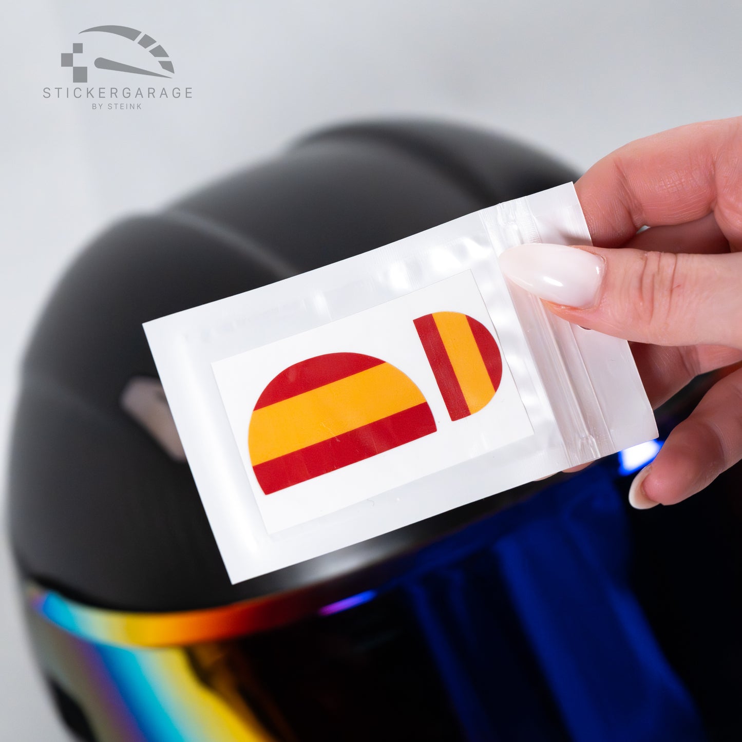 Logo Cover für AGV Spanienflagge