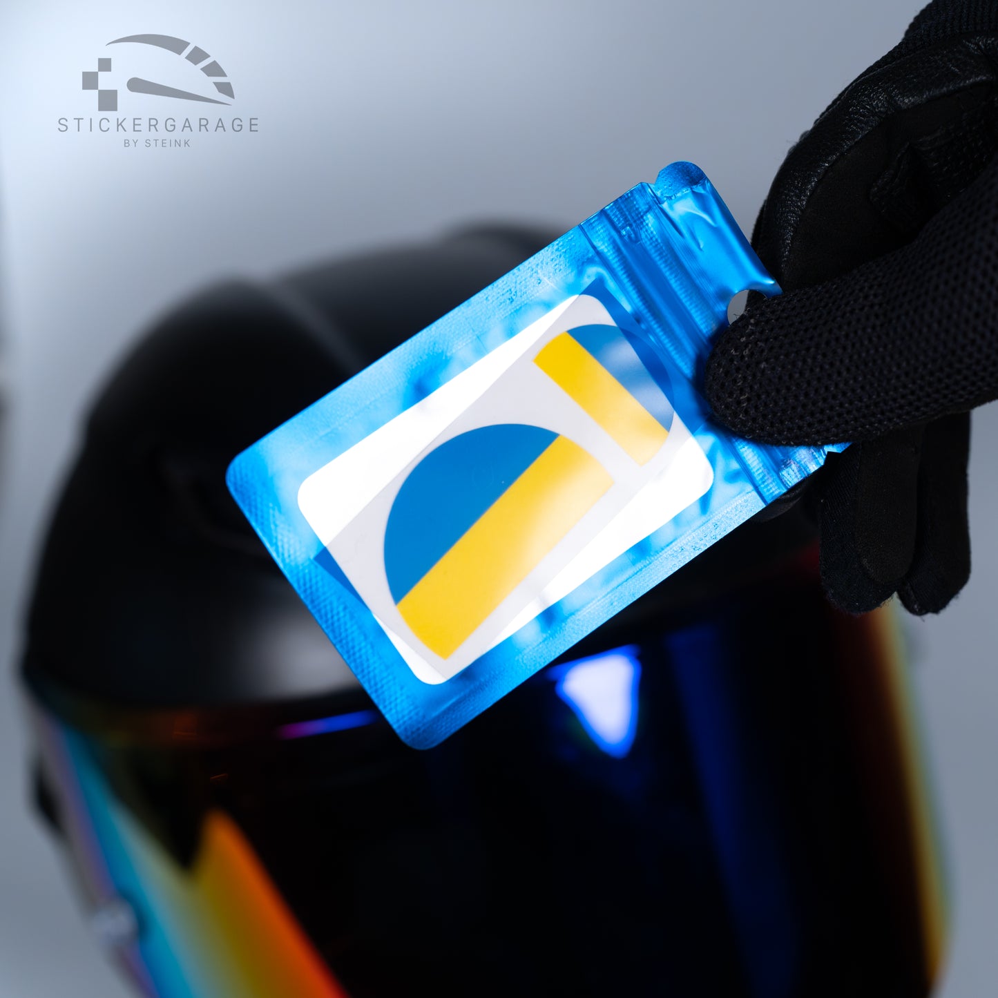 Logo Cover für AGV Ukraineflagge