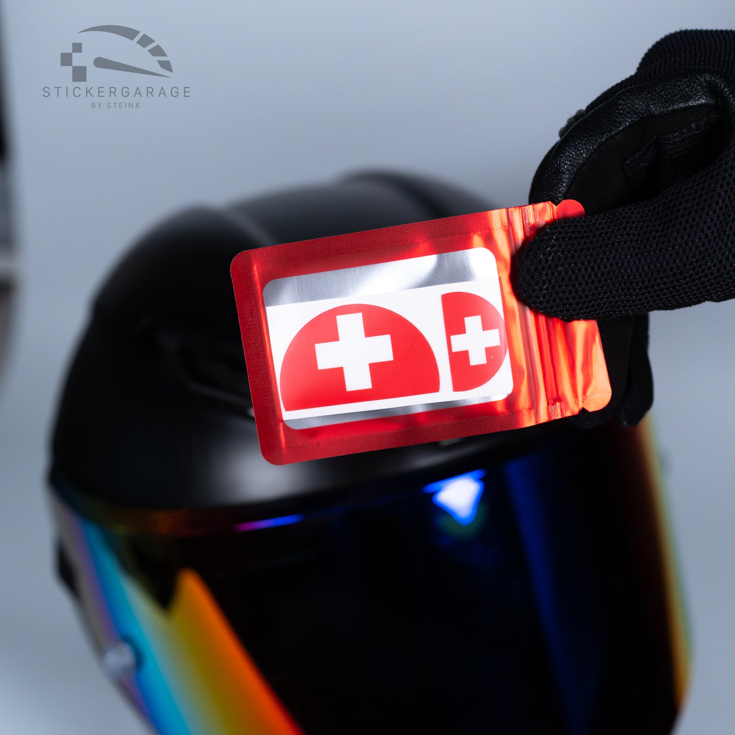 Logo Cover suitable for AGV models – France Flag