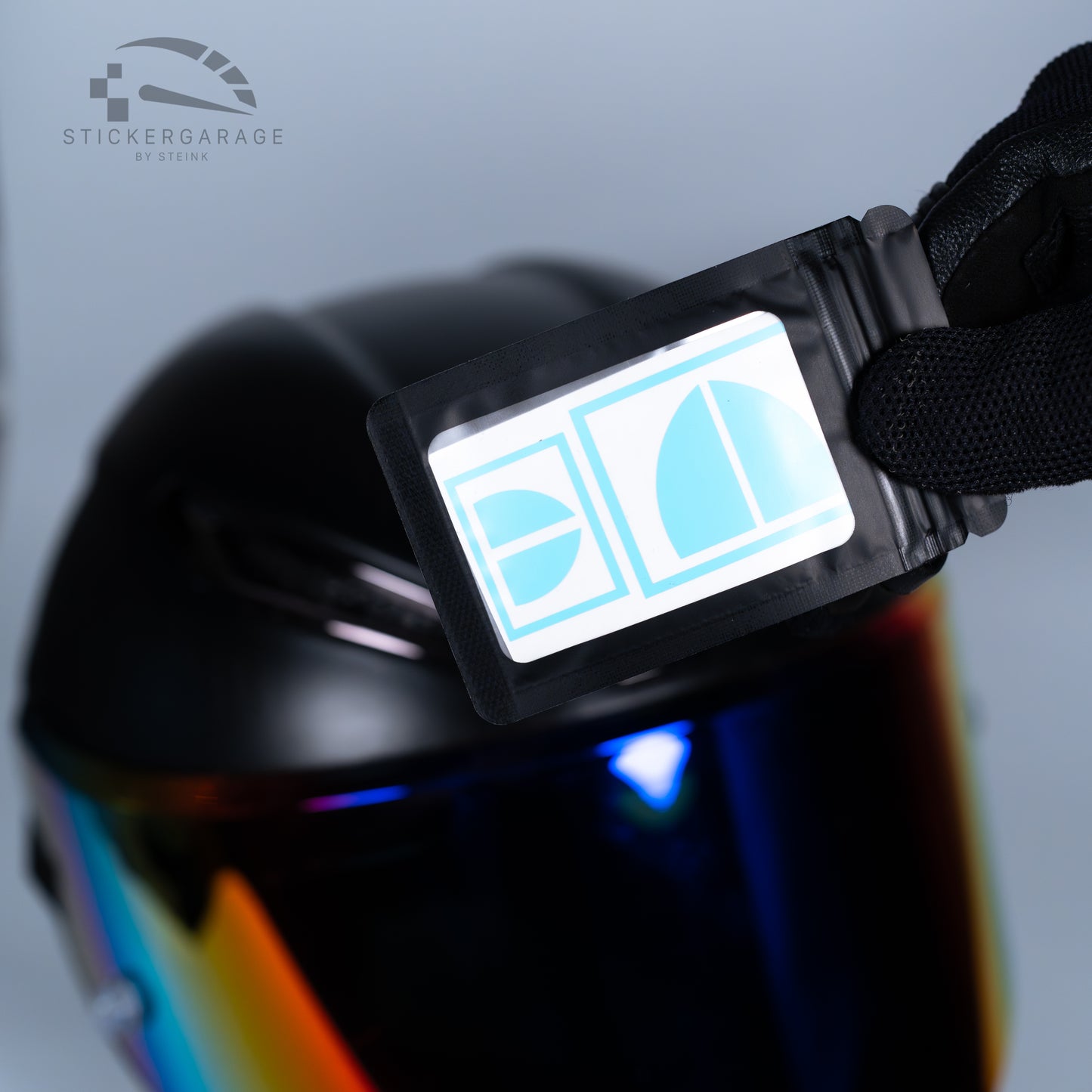 Logo Cover für AGV Hellblau