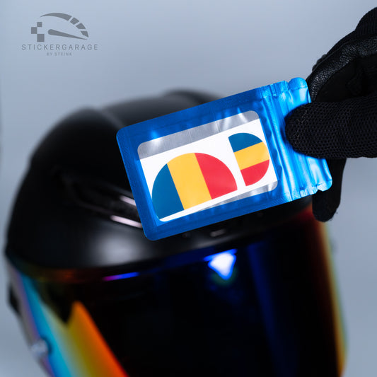 Logo Cover suitable for AGV models – France Flag