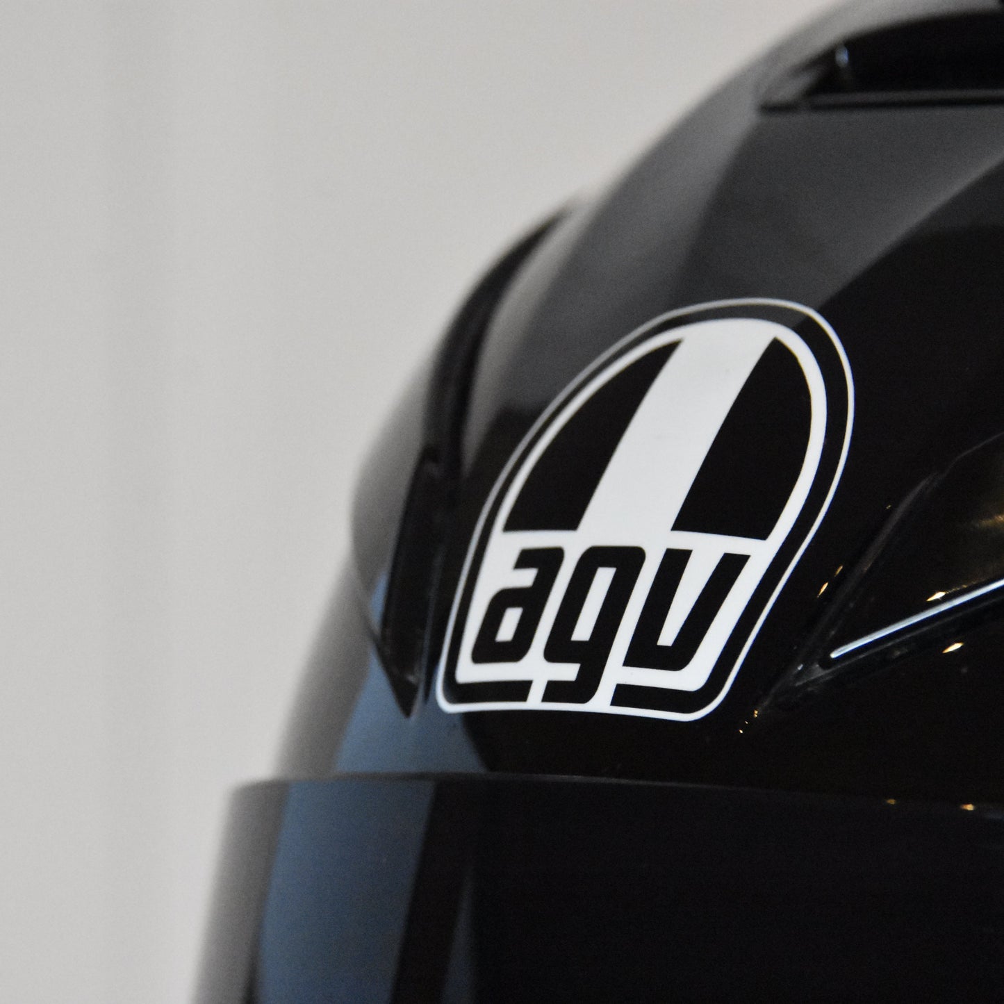 Logo Cover für AGV schwarz